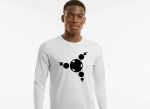 SM Logo Long Sleeve Tee White